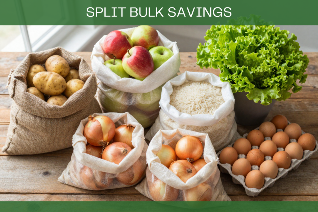 bulk groceries display photo